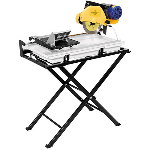 QEP 60020SQ 24-Inch Dual Speed Tile Saw with Water Pump and Stand