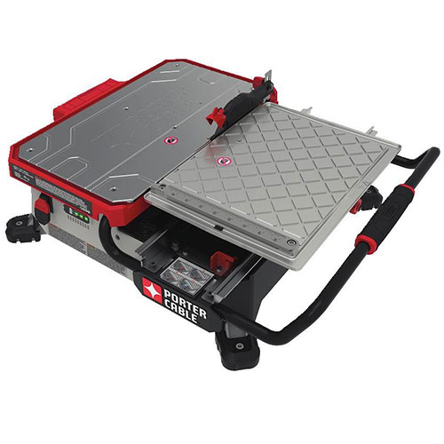 Porter Cable PCC780LA 20V MAX 7 Inch Sliding Table Top Wet Tile Saw