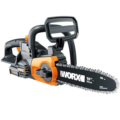 Worx WG322 20V Cordless Chainsaw with Auto-Tension