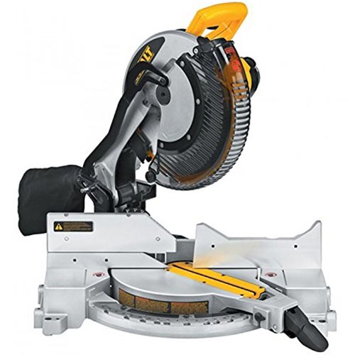 DEWALT DW715 15-Amp 12-Inch Single-Bevel Compound Miter Saw